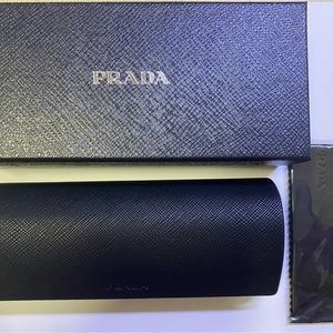 Prada eyeglass case